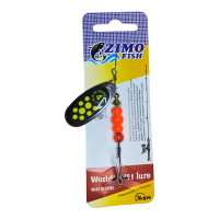 Блесна Zimo fish Aglia AG/BLACK FURY №4  9гр