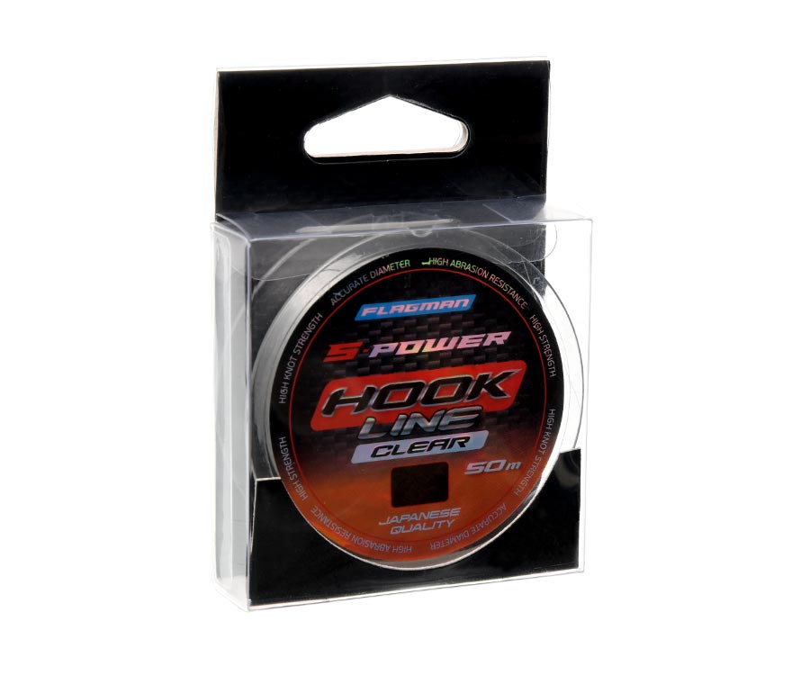 FLAGMAN Леска S-Power Hook Line 50м 0,10мм