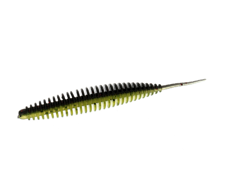 FLAGMAN Слаг Hitomi 3" #1816 Black/Chartreuse 10см 4шт