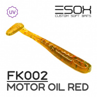 Baby Minnow 1.4"(36мм) 12 шт FK002 Motor Oil Red