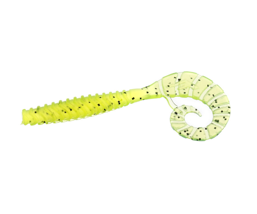 FLAGMAN Твистер TT-Grub 2,5'' #112 Chartreuse 6,2см 8шт