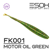 Фурия 5.9" 150мм 4шт. (FK001 Motor Oil Green)