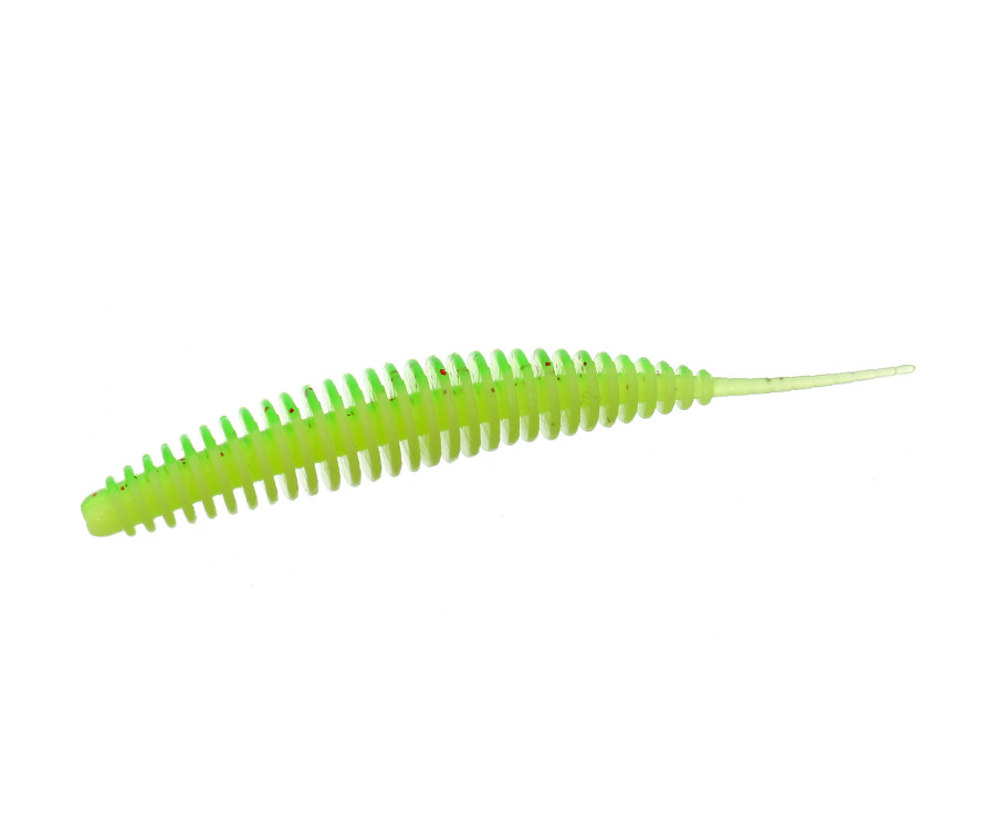 FLAGMAN Слаг Hitomi 3" #1527 Lime/Lime Chartreuse 10см 4шт