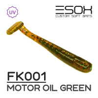 Baby Minnow 1.4"(36мм) 12 шт FK001 Motor Oil Green
