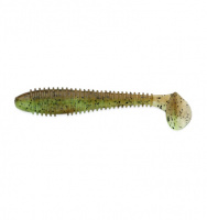 Силиконовая приманка Keitech Swing Impact Fat 4.3" #401 Green Pumpkin / C
