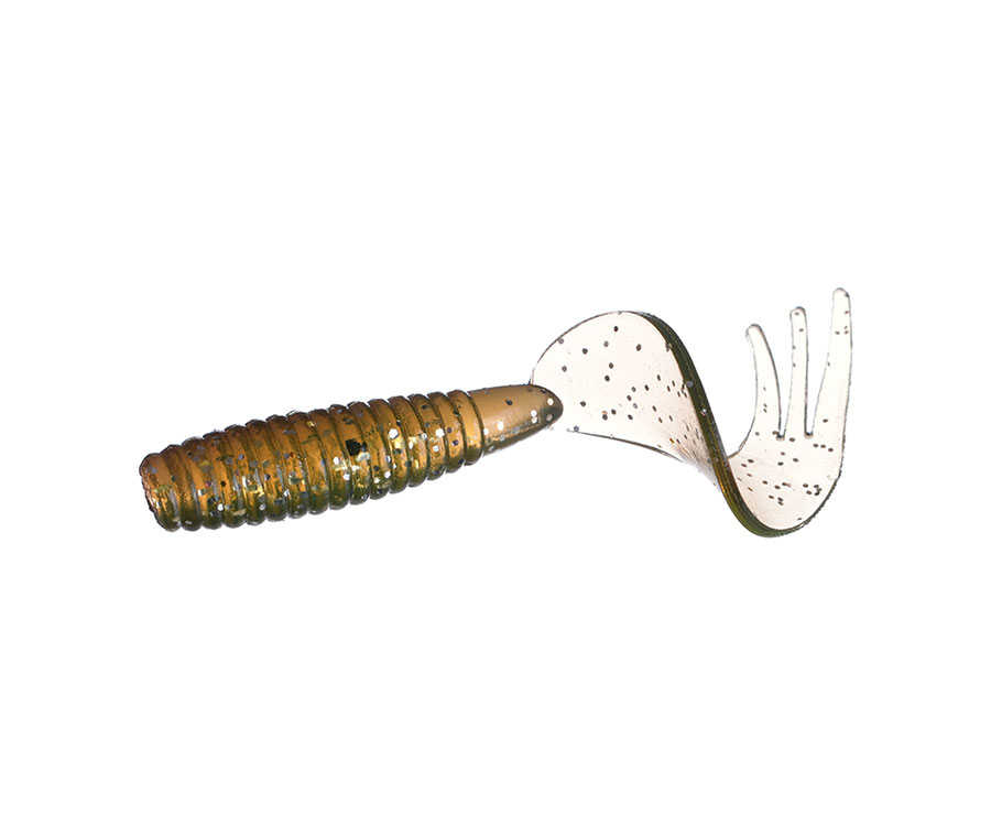 FLAGMAN Твистер Trident 2" Green phantom 5см 12шт