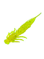 Приманка ZUB-LARVA  80мм-5шт, (цвет 310) желтый с блестками