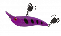 Приманка Zomber RELIGA Kite (УФ фиолетовый/черный)