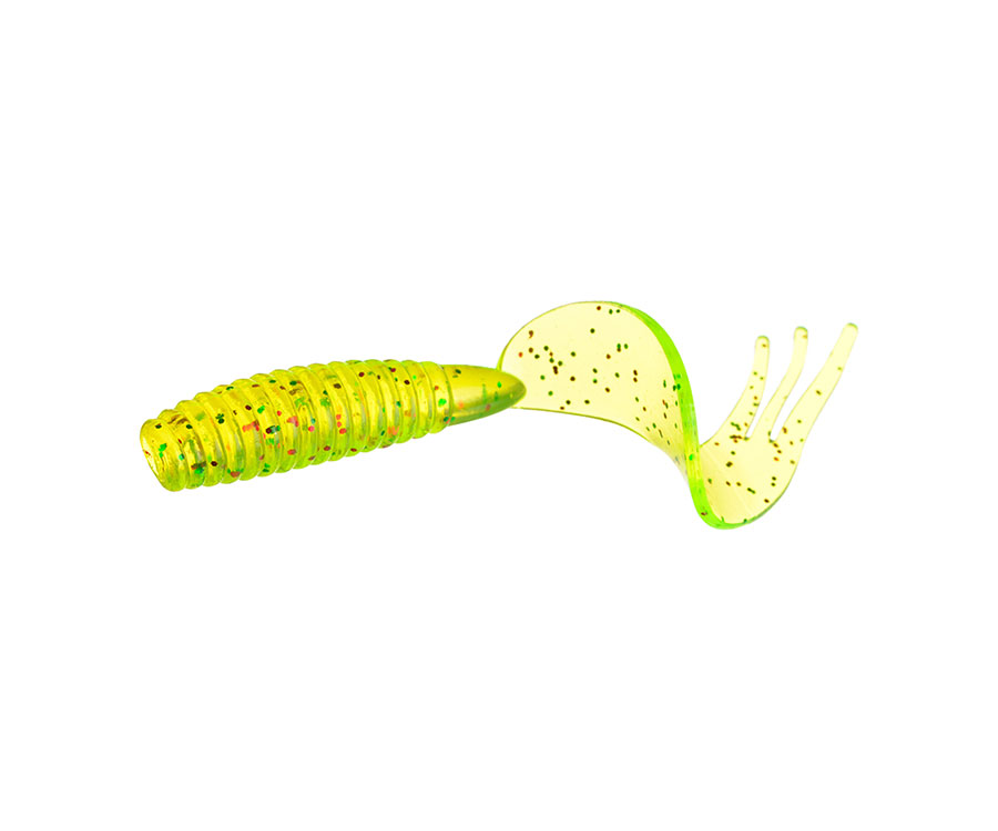 FLAGMAN Твистер Trident 2" Lime chartreuse 5см 12шт
