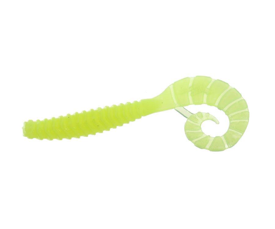 FLAGMAN Твистер TT-Grub 2,0'' #127 Lime Chartreuse 5см 10шт