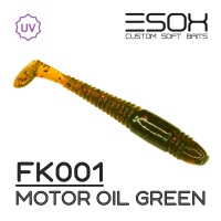 Tiga 2"(53мм) 10 шт. FK001 Motor Oil Green