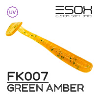 Baby Minnow 1.4"(36мм) 12 шт FK007 Green Amber