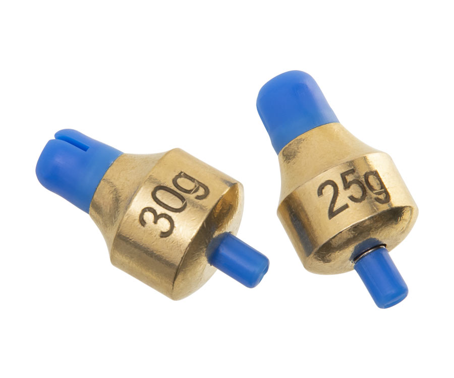 FLAGMAN Глубиномер Push-Button Plummets Set XL 25г и 30г латунь 2шт