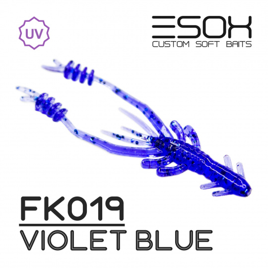 Swish Shrimp 2" (50мм) 10шт (FK019 Violet Blue)