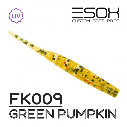 Ivastick 1.2"(30мм) 19шт (FK009 Green Pumpkin)