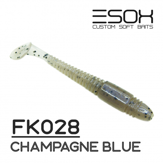 Tiga 2"(53мм) 10 шт. FK028 Champagne Blue