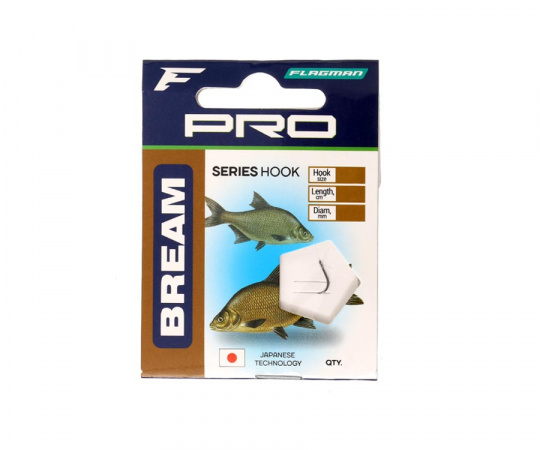 FLAGMAN Поводок готовый Pro Bream Hooks №16 7шт