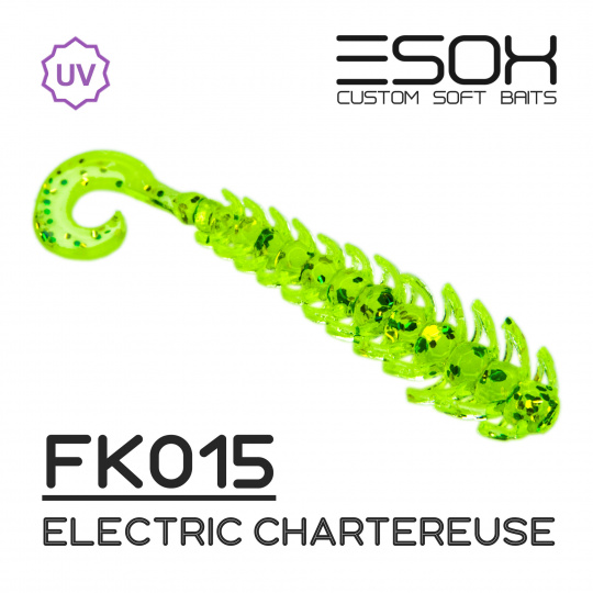 Twigsy 2" (50мм) 10шт (FK015 Electric Chartreuse)