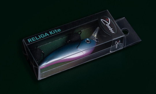 Приманка Zomber RELIGA Kite (синий/серебристый)