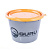 Ведро Guru Bucket 19 л. c крышкой серое