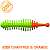 TM Mouse Tail  2.0" -208 Chartres&Orange (Cheese)