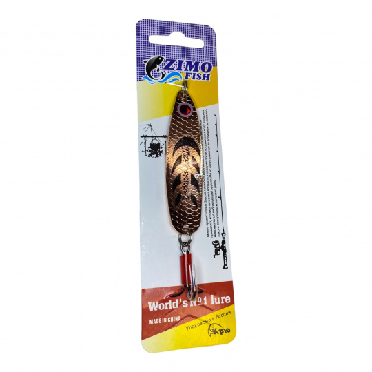 Блесна колеблющаяся Zimo fish Syclop №1 вес 17гр  цвет 12