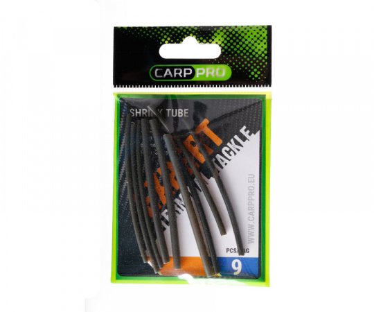 CARP PRO Трубка термоусадочная зелёная 9шт