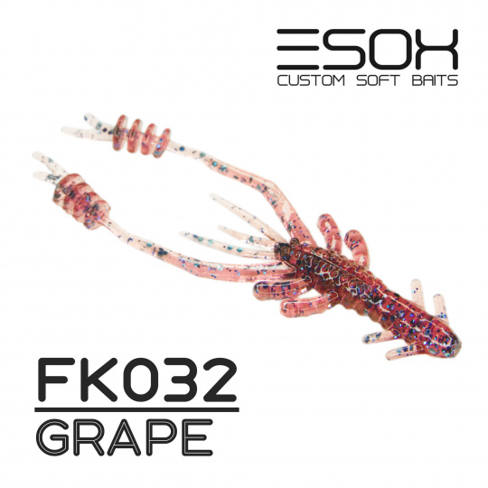 Swish Shrimp 2" (50мм) 10шт (FK032 Grape)