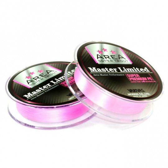 Плетеный шнур Varivas Trout Area Master Limited PE Pink 0.2 75м	