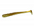 FLAGMAN Виброхвост Mystic Fish 4" #2027 Green Pumpkin/Lime Chartreuse 10см 4шт
