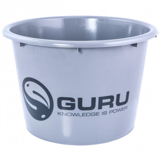 Ведро Guru Bucket 19 л. c крышкой серое