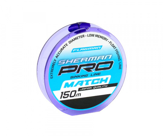 FLAGMAN Леска Sherman Pro Match 150м 0,165мм 2,46кг