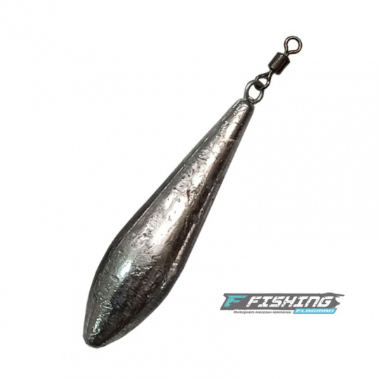 FLAGMAN Грузило Long Cast с вертлюгом 120г 2шт ВР