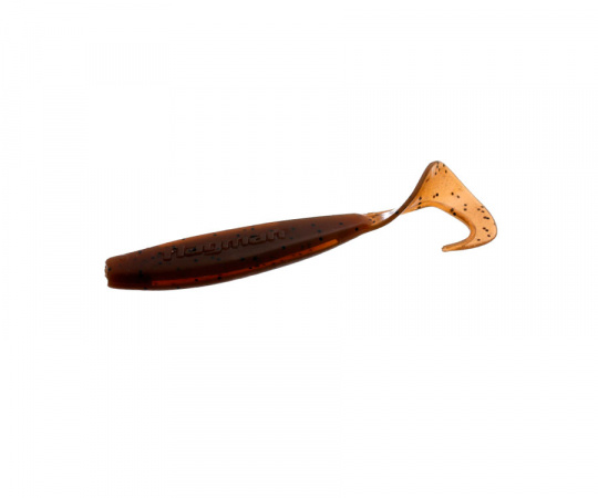 FLAGMAN Твистер Vortex 4" #002 green pumpkin squid 10см 6шт