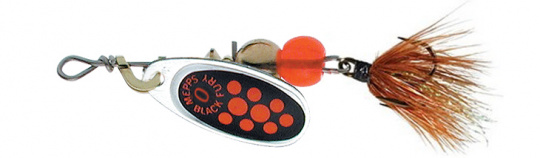 Блесна Mepps BLACK FURY ORANGE N №0							
