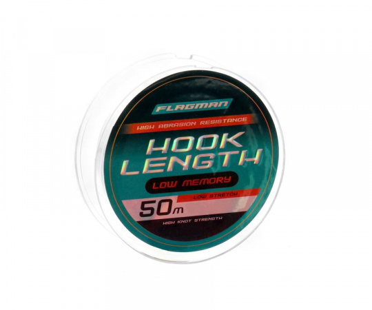 FLAGMAN Леска Hook Lenght 50м 0,18мм