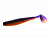FLAGMAN Виброхвост Mystic Fish Fat 2,8" #0502 Violet Orange 7см 5шт