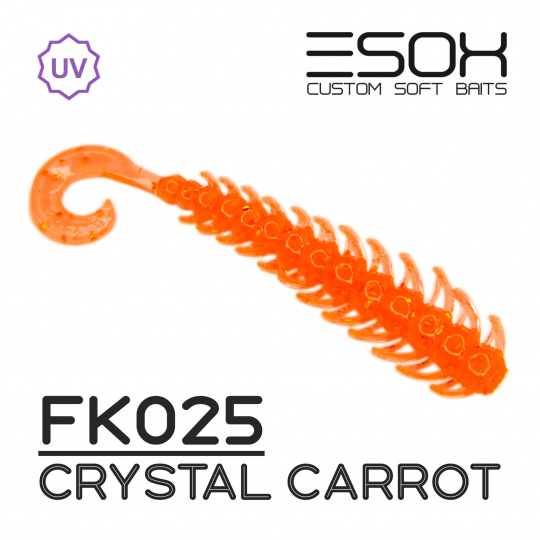 Twigsy 2" (50мм) 10шт (FK025 Crystal Carrot)