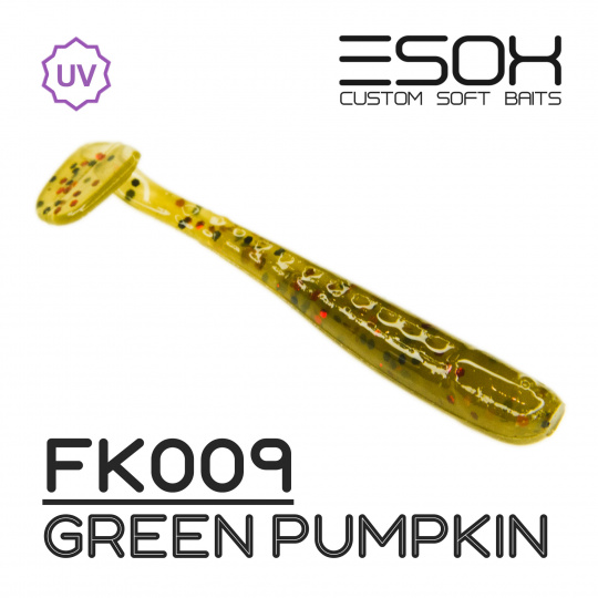 Baby Minnow 1.4"(36мм) 12 шт FK009 Green Pumpkin