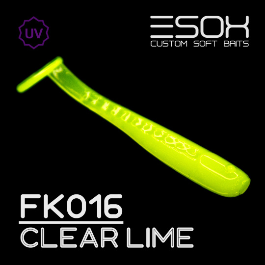 Baby Minnow 1.4"(36мм) 12 шт  FK016 Clear Lime