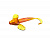 FLAGMAN Виброхвост Grasper 1,5" #008 Honey Red Flake 4см 10шт