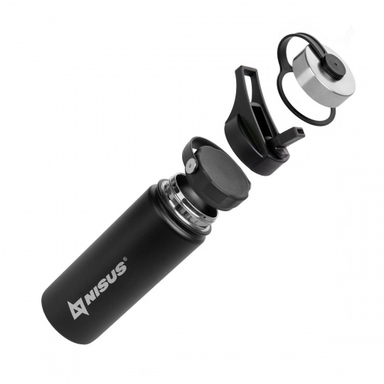 Термобутылка 530ML три крышки (NA.SW-18-B) Nisus