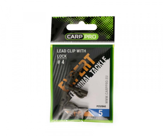 CARP PRO Клипса безопасная с фиксатором 5шт
