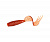 FLAGMAN Твистер Trident 2,5" Bloodworm 6,3см 10шт