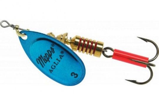 Блесна Mepps AGLIA Platium AG/BLEU №0							