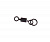 FLAGMAN Вертлюг с кольцом Flat Feeder Rings Swivels №4 5шт