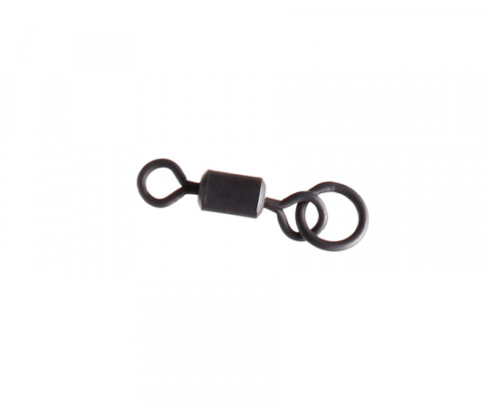 FLAGMAN Вертлюг с кольцом Flat Feeder Rings Swivels №4 5шт