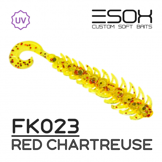 Twigsy 2" (50мм) 10шт (FK023 Red Chartreuse)