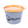 Ведро Guru Bucket 19 л. c крышкой серое