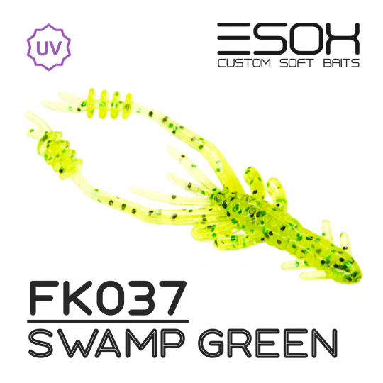 Swish Shrimp 2" (50мм) 10шт (FK037 Swamp Green)